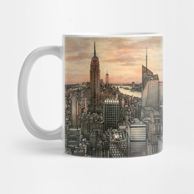 New York City by maxwellillustration